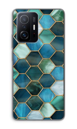 Hexagons in stained glass