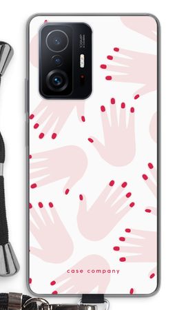 Hands pink
