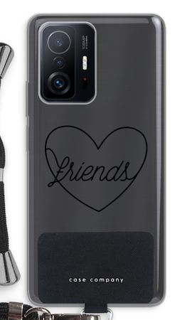 Friends heart black