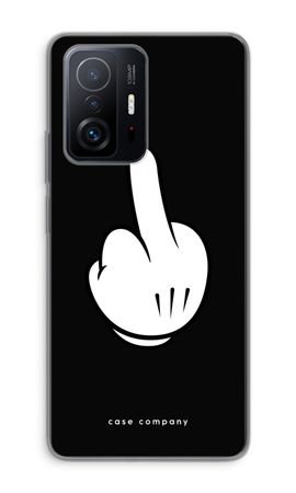 Middle finger black