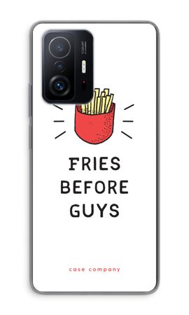 Fries before guys