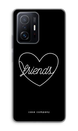 Friends heart black