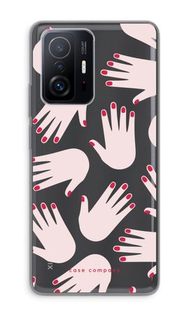 Hands pink