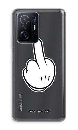 Middle finger black