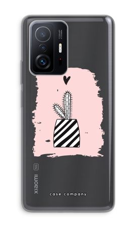 Black and white cactus