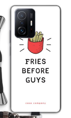 Fries before guys