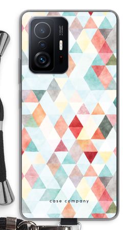 Coloured triangles pastel