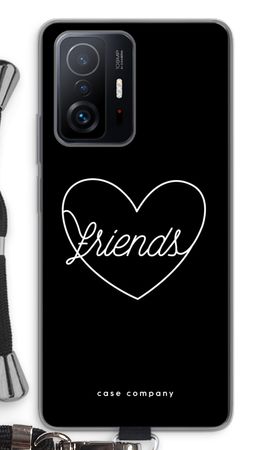 Friends heart black