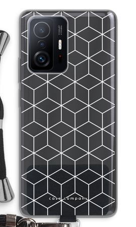 Cubes black and white