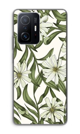 White flower pattern