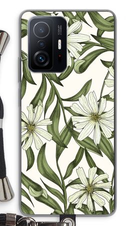 White flower pattern