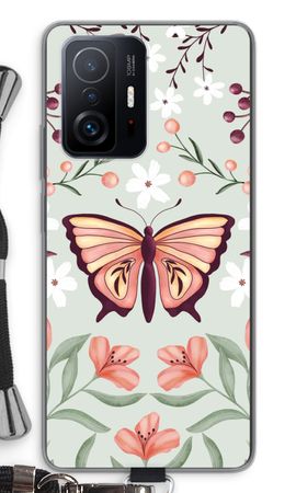 Butterfly in a floral world