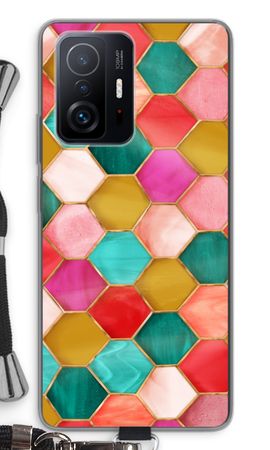 Hexagons in stained glass