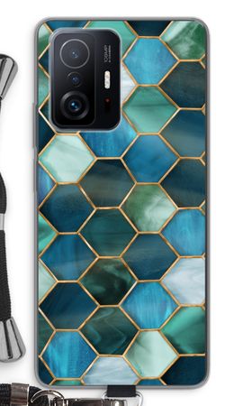 Hexagons in stained glass