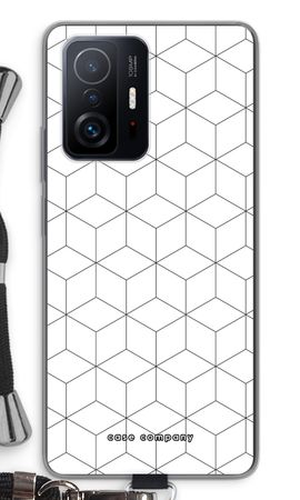 Cubes black and white