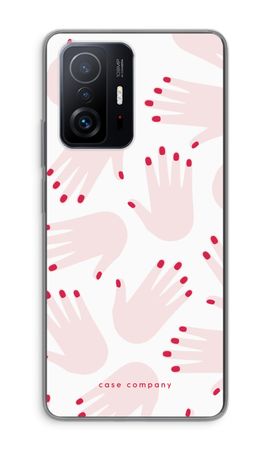 Hands pink