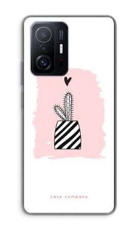 Black and white cactus