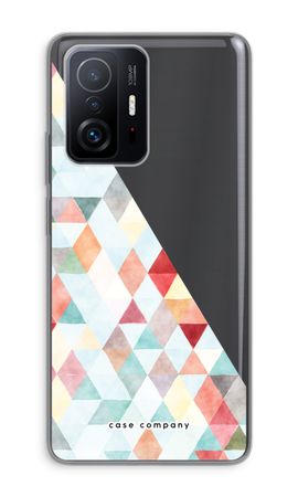 Coloured triangles pastel