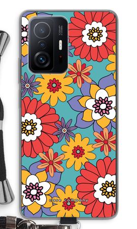 Retro Flowers - Blue