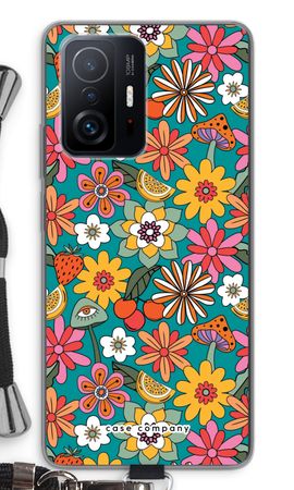 Retro Flowers N°2 - Blue