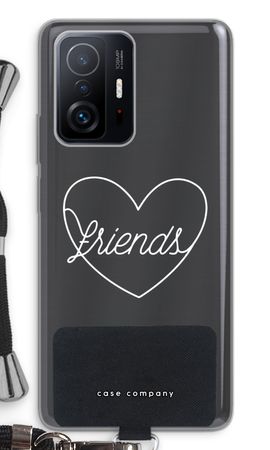 Friends pastellfarbenes Herz