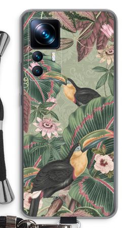 Tropical jungle toucan