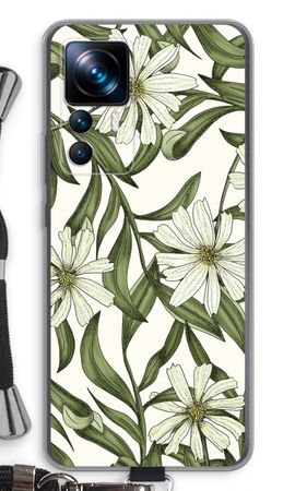 White flower pattern