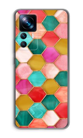 Hexagons in stained glass