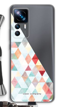 Coloured triangles pastel