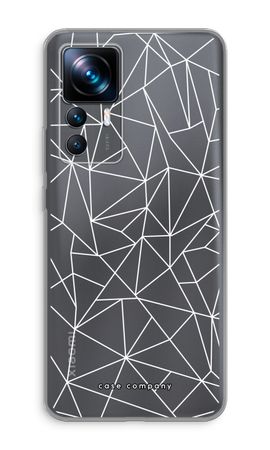 Geometric lines white