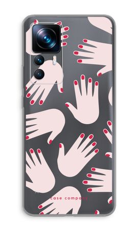 Hands pink