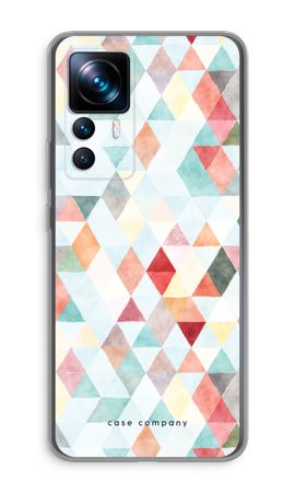 Coloured triangles pastel