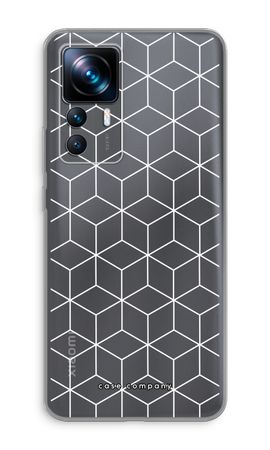 Cubes black and white