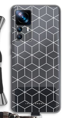 Cubes black and white