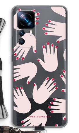 Hands pink