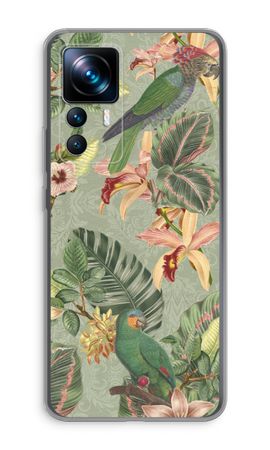 Tropical jungle parrot