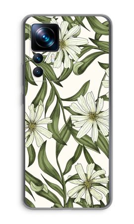 White flower pattern