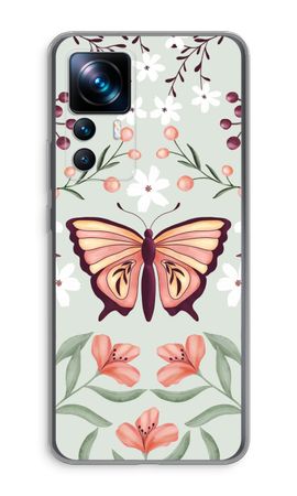 Butterfly in a floral world