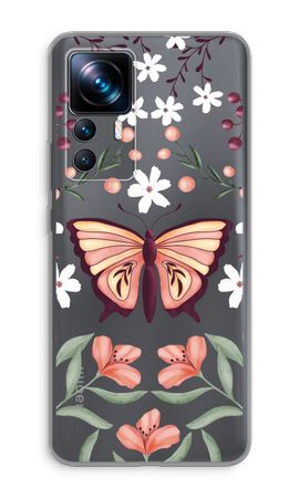 Butterfly in a floral world