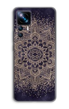 Goldenes Boho-Mandala