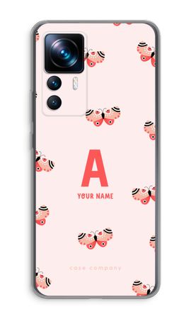Rosy Butterflies Monogram