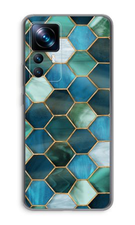 Hexagons in stained glass