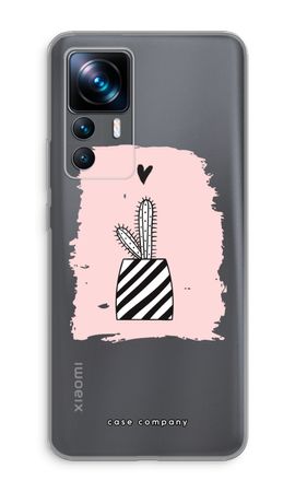 Black and white cactus