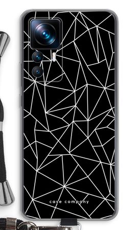 Geometric lines white