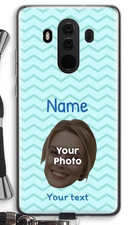 Personalisiertes Gesicht - Streifendesign