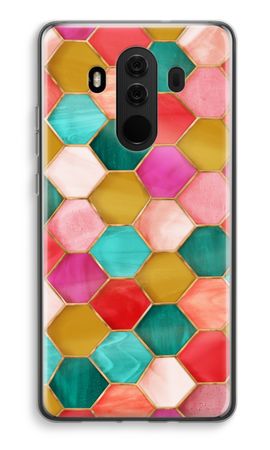 Hexagons in stained glass