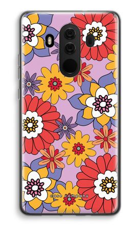 Retro Flowers - Purple
