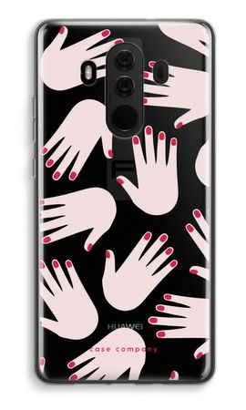 Hands pink