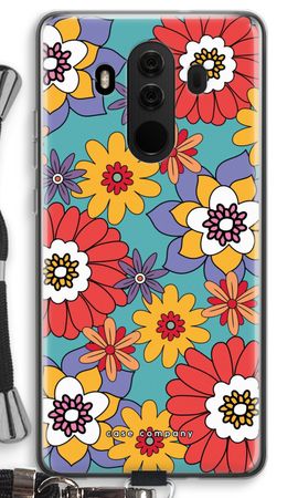 Retro Flowers - Blue