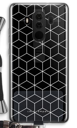 Cubes black and white